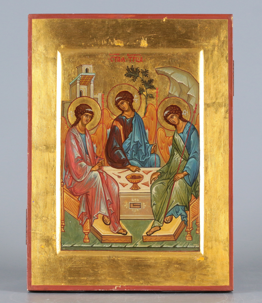 Икона Троица Ветхозаветная - фото - 1